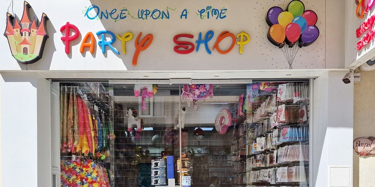 Once Upon A Time - Party Shop