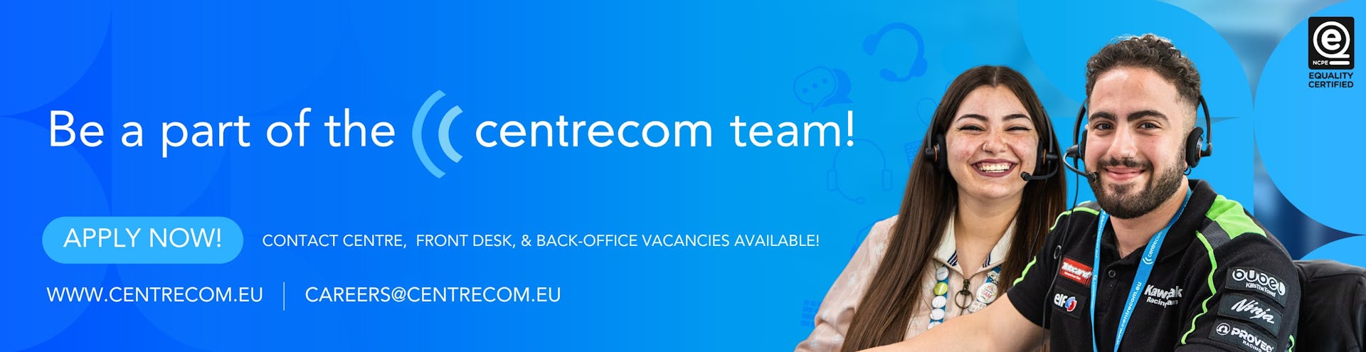 Full time - Contact Centre Agents (Maltese Speaking)