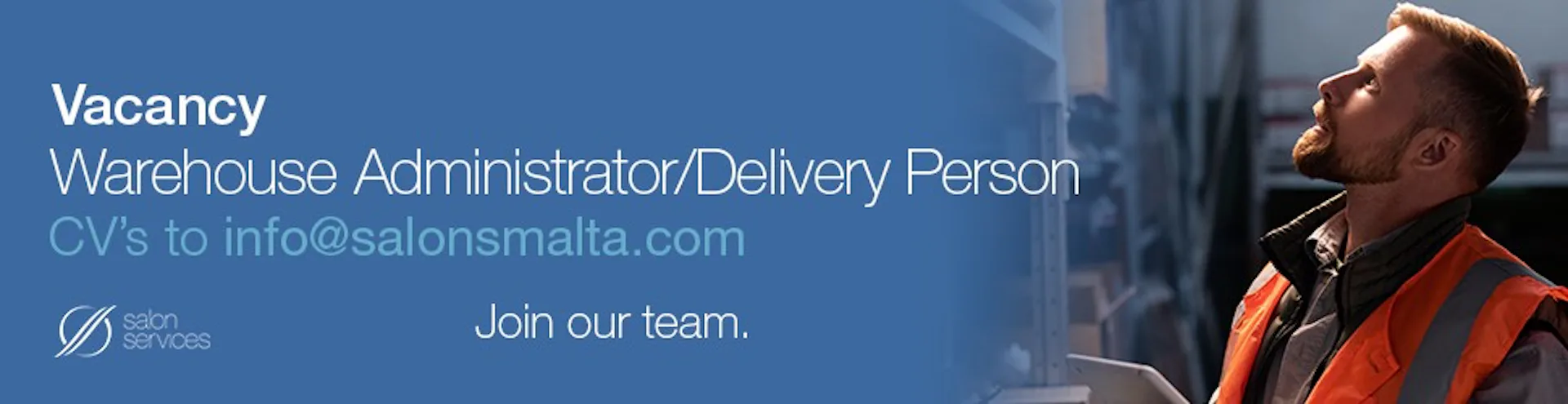 Warehouse Administrator/Delivery Person
